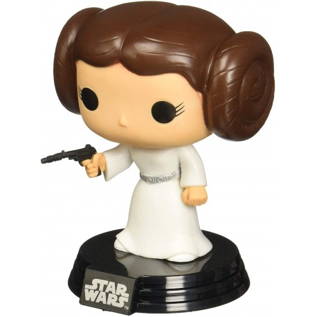 Funko POP Movie: Star Wars Princess Leia Bobble Head Vinyl Figure