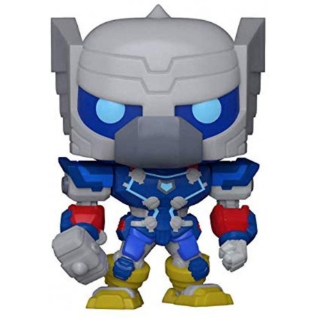 Funko POP Marvel: Marvel Mech - Thor Vinyl Bobblehead, Multicolor, Standard