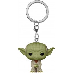 Funko POP Keychain: Star Wars - Yoda, Multicolor, One Size