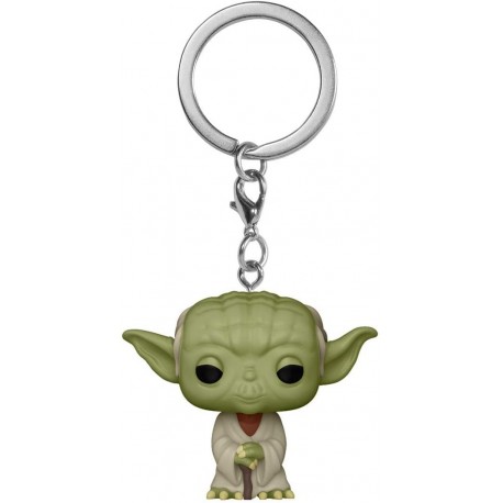 Funko POP Keychain: Star Wars - Yoda, Multicolor, One Size