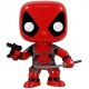 POP Marvel: Deadpool Vinyl Bobble-head Figure Red, 6"
