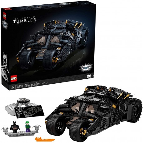 LEGO DC Batman Batmobile Tumbler 76240 Building Kit Model of The Batmobile from The Dark Knight Trilogy (2,049 Pieces)