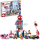 LEGO Marvel Spidey and His Amazing Friends Spider-Man Webquarters Hangout 10784 Building Kit for Ages 4+ (155 Pieces)