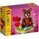 LEGO Valentine's Brown Bear 40462 Building Kit (245 Pieces)