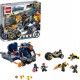 LEGO Marvel Avengers Truck Take-Down 76143 Captain America and Hawkeye Superhero Action, Cool Minifigures and Vehicles (477 Pieces)