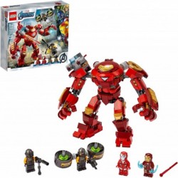 LEGO Marvel Avengers Iron Man Hulkbuster Versus A.I.M. Agent 76164, Cool, Interactive, Brick-Build Avengers Playset with Minifigures (456 Pieces)