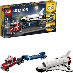 LEGO Creator 3in1 Shuttle Transporter 31091 Building Kit (341 Pieces)