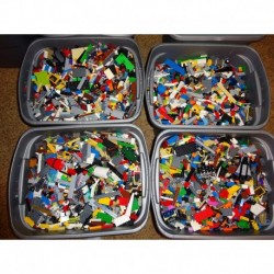 2 POUNDS Legos Bulk Lot Bricks Parts Pieces 100% Lego Brand