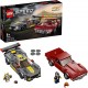 LEGO 76903 Speed Champions Chevrolet Corvette C8.R Race Car and 1968 CC Racing Cars Toys for 8+ Years Old, 2 Sports Models Building Set