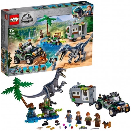 LEGO Jurassic World - Baryonyx Face-Off: The Treasure Hunt Park Costruzioni
