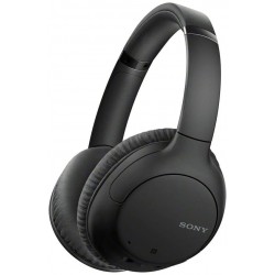 Sony Noise Canceling Headphones WHCH710N: Wireless Bluetooth Over The Ear Headset with Mic for Phone-Call and Alexa Voice Control, Black