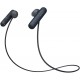 Sony WI-SP500 Wireless in-Ear Sports Headphones, Bluetooth Earbuds, Black (International Version)