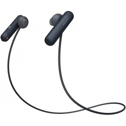 Sony WI-SP500 Wireless in-Ear Sports Headphones, Bluetooth Earbuds, Black (International Version)