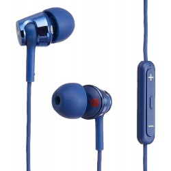 SONY Canal type earphone for iPhone / iPod / iPad with remote control & microphone Blue MDR-EX150IP / LI