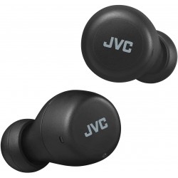JVC Gumy Mini True Wireless Earbuds Headphones, Bluetooth 5.1, Water Resistance(IPX4), Long Battery Life (up to 15 Hours) - HAZ55TB (Black)