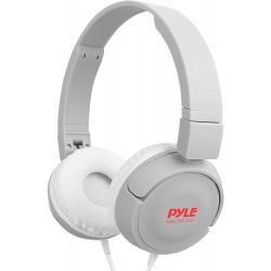 Comfortable Lightweight Kids Wired Headphones - Foldable Adjustable Corded On Ear Headset for Children/Boys/Girls - Smartphones/Computer/Tablet/School