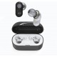 Maxell High Fidelity Dual Driver True Wireless Earbuds, Bluetooth 5.0, 20HRS of Playtime, IPX3 Water Resistant, Black/Grey, (199652)