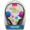 Maxell 190338 Kids Safe Headphones, Pink/Blue/Silver