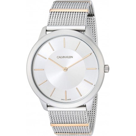 Watch Calvin Klein K3M511Y6 Minimal Unisex Mesh and Segments