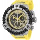 Reloj 35579 Invicta Men's 53mm Bolt Hercules Swiss Quartz Chronograph Yellow Black Silicone Strap Watch Model