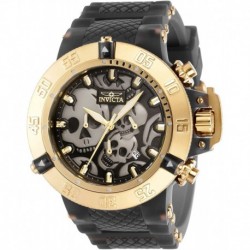 Reloj 37327 Invicta Subaqua Chronograph Quartz Black Dial Skull Men's Watch