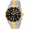 Reloj 33269 Invicta Pro Diver Quartz Black Dial Two Tone Men's Watch