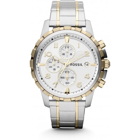 Reloj FS4795 Fossil Men's Dean Stainless Steel Quartz Dress Chronograph Watch