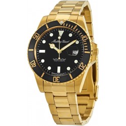 Reloj H9010PN Mathey Tissot Mathy Vintage Quartz 42mm Black Dial Men's Watch
