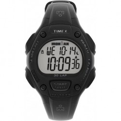 Reloj TW5M44900 Timex Men's Ironman Classic 30 Quartz Watch Plastic Strap, Black, 20 Model