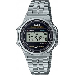 Reloj A171WE 1AEF Casio Collection Men Digital Watch Vintage Stainless Steel Band
