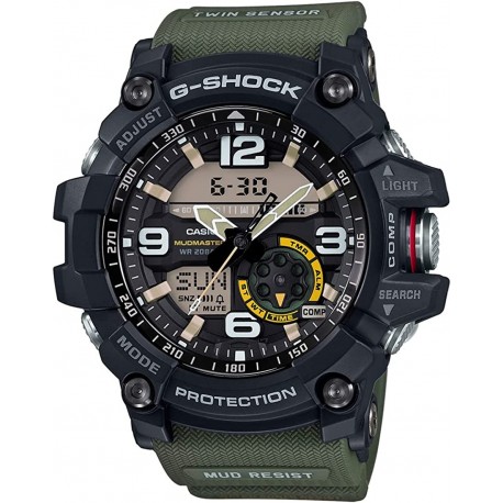 Reloj GG 1000 1A3DR G662 Casio G SHOCK MUDMASTER Mens Watch