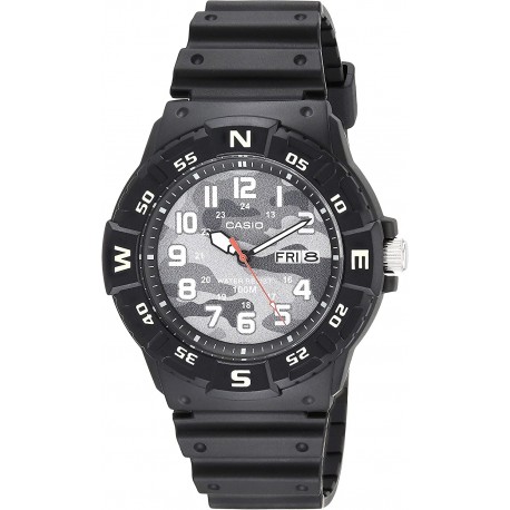 Reloj MRW220HCM 1BV Casio Men's Analog Quartz Watch Resin Strap