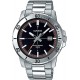 Reloj MTP VD01D 1E2V Casio Men's Enticer Stainless Steel Black Dial Casual Analog Sporty Watch