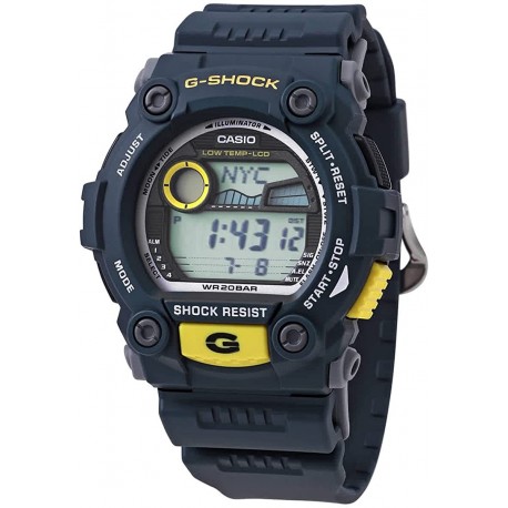 Reloj G7900 2 Casio Men's Blue Plastic B Resin Case Quartz Digital Watch 2DR