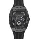 Reloj GW0422G2 GUESS Men's Stainless Steel Quartz Dress Watch Silicone Strap, Black, 27 Model