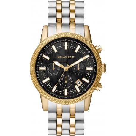 Reloj MK8954 Michael Kors Hutton Chronograph Two Tone Stainless Steel Watch Model