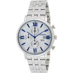 Reloj AN3610 71A Citizen Quartz Silver Dial Stainless Steel Men's Watch