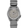 Reloj SRPG63 SEIKO Mens 5 Sports Grey Dial Nylon B Stainless Steel Automatic Wind Watch