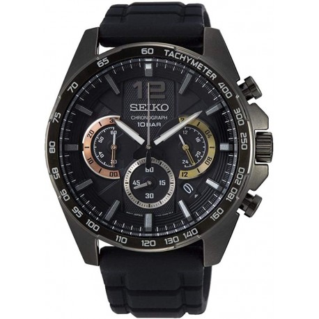 Reloj SSB349P1 Seiko Chronograph Men's Watch Stainless Steel Metal Strap