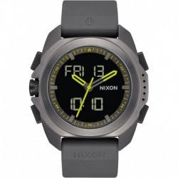 Reloj A1267 NIXON Ripley Analog Digital Watch for Men Expedition Adventure Sport Men's Fashion 47mm Face, 23mm PU Band