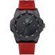 Reloj 3121.BO.RF Luminox Pacific Diver 44mm Black Red Rubber Swiss Quartz Watch