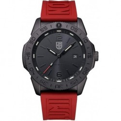 Reloj 3121.BO.RF Luminox Pacific Diver 44mm Black Red Rubber Swiss Quartz Watch
