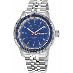 Reloj NAPP39S24 Nautica Men's Quartz Stainless Steel Strap, Silver, 22 Casual Watch Model