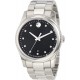 Reloj 606496 Movado Men's 0606496 Sportivo Stainless Steel Diamond Marker Dial Bracelet Watch