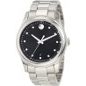 Reloj 606496 Movado Men's 0606496 Sportivo Stainless Steel Diamond Marker Dial Bracelet Watch