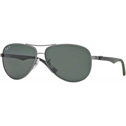 Gafas Ray Ban Men's Rb8313 Carbon Fiber Aviator Sunglasses