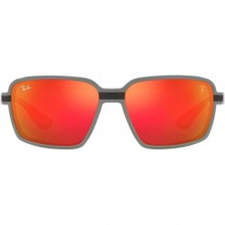 Gafas Ray Ban Rb8360m Scuderia Ferrari Collection Square Sunglasses