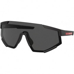 Gafas Sunglasses Prada Linea Rossa PS 4 WSF Asian fit DG006F Black Rubber