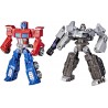 Figura Transformers Toys Heroes Villains Optimus Prime Megatron 2 Pack Action Figures for Kids Ages 6 Up, 7 inch Amazon Exclu