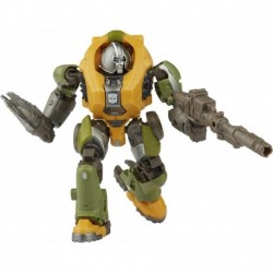 Figura TRANSFORMERS Toys Studio Series 80 Deluxe Class Bumblebee Brawn Action Figure Ages 8 Up, 11 cm, Multicolor